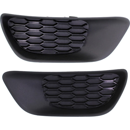 Fog Light Cover Set For 2011-2020 Dodge Grand Caravan Driver and Passenger Side