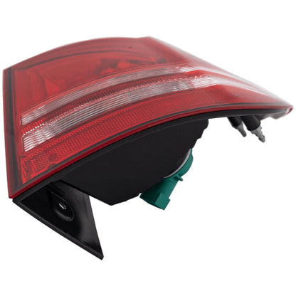 Tail Light For 2009-2018 Dodge Journey Right Outer Halogen With Bulb CAPA