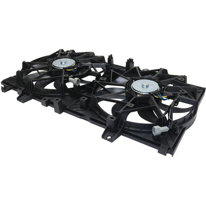Radiator Cooling Fan Assembly For 2014-2020 Nissan Rogue Dual Fan