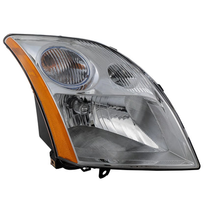 Headlight Assembly Set For 2007-2009 Nissan Sentra Sedan Left Right With Bulb