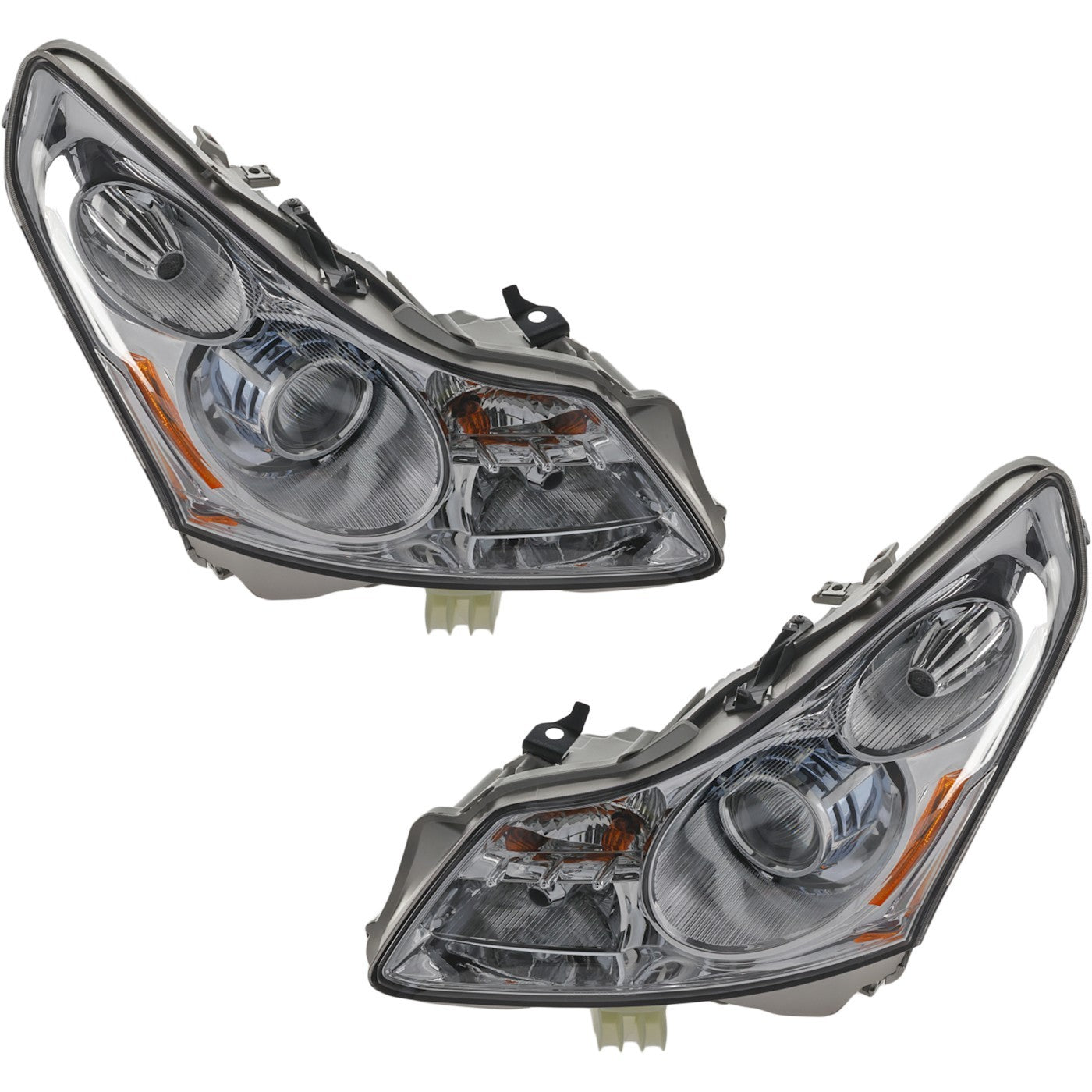 Driver & Passenger Side HID/Xenon Headlights For Infiniti G35 2007-2008 w/ Bulbs