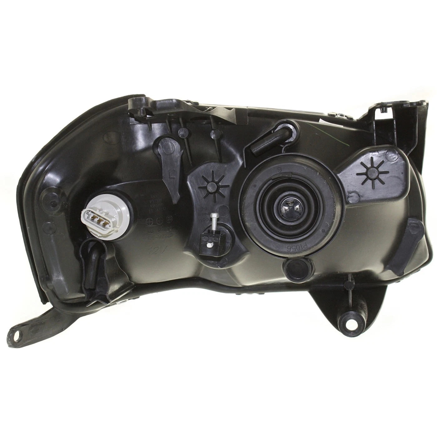 Headlight Set For 2001-2004 Mazda Tribute Left and Right With Bulb 2Pc