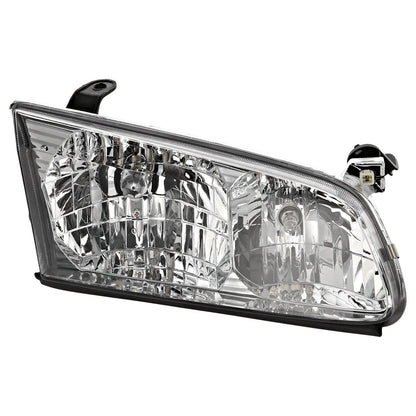 Headlight Kit For 2000-2001 Toyota Camry LH RH Halogen w/ Grille & Corner Lamps