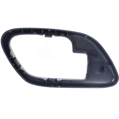 Inside Interior Door Handle Trim Bezel Blue Left & Right Pair Set for GM Truck