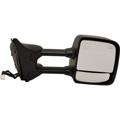 Mirror For 2004-2005 Nissan Titan SE Towing Heated Chrome RH Manual Power Adjust