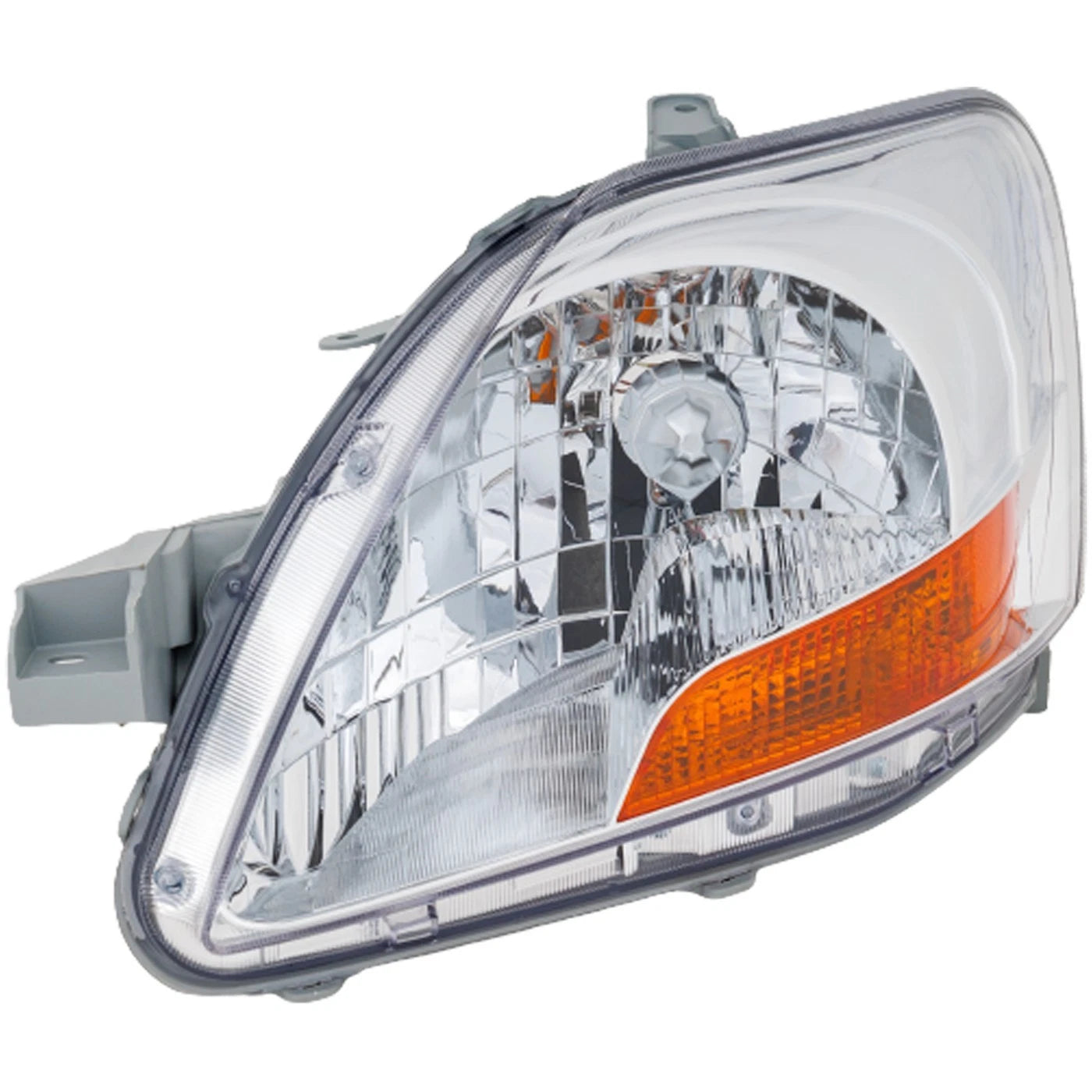 Headlight Set For 2007-2011 Toyota Yaris Sedan Left and Right 2Pc