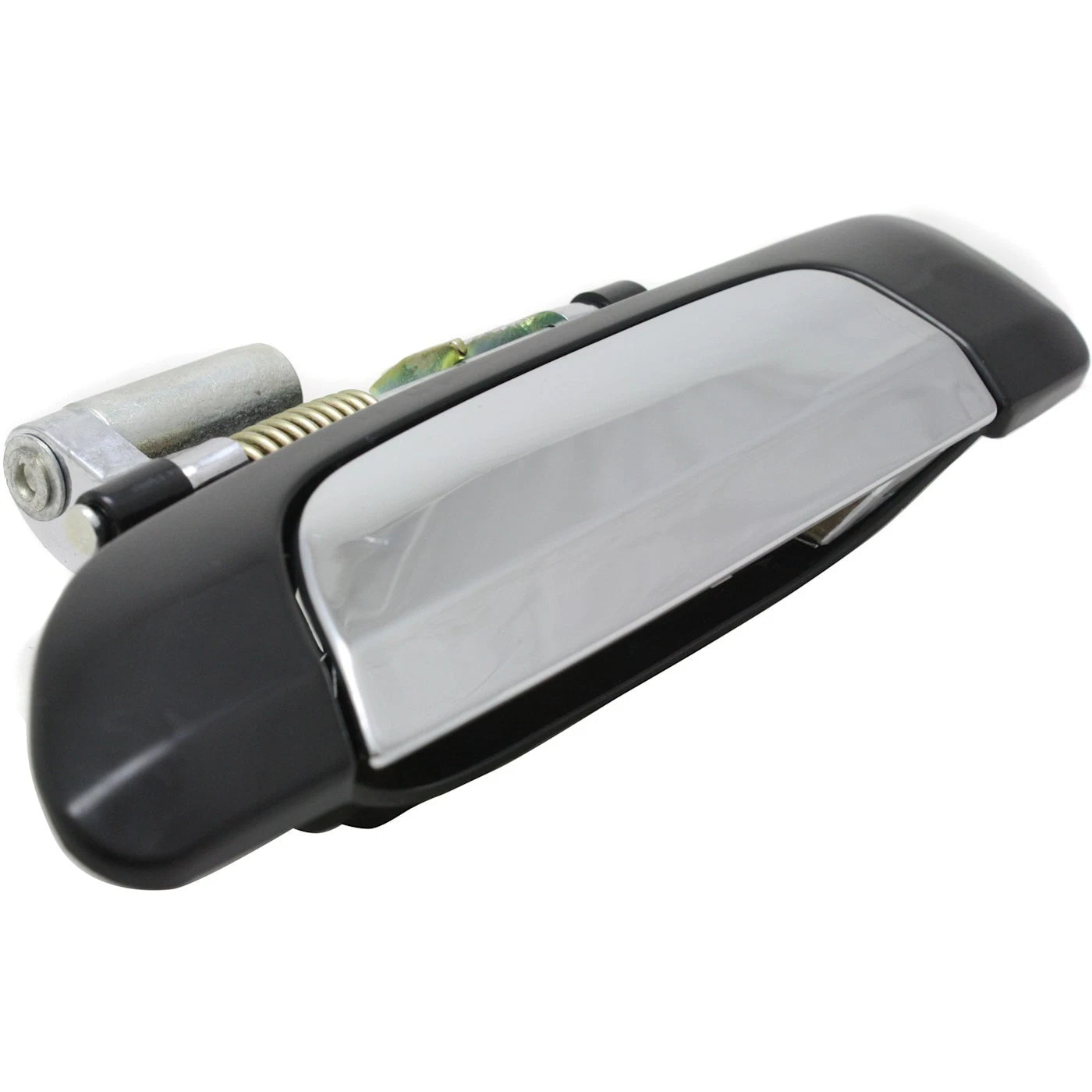 Door Handle Set For 2001-2005 Honda Civic Chrome Lever Black Housing Outer 4Pc