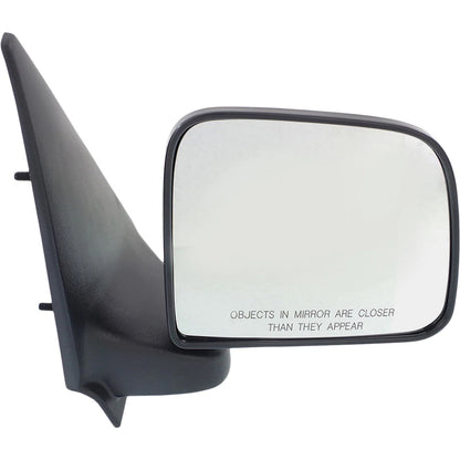 Manual Mirror Set Of 2 For 93-05 Ford Ranger 98-01 Mazda B2500 Manual Folding