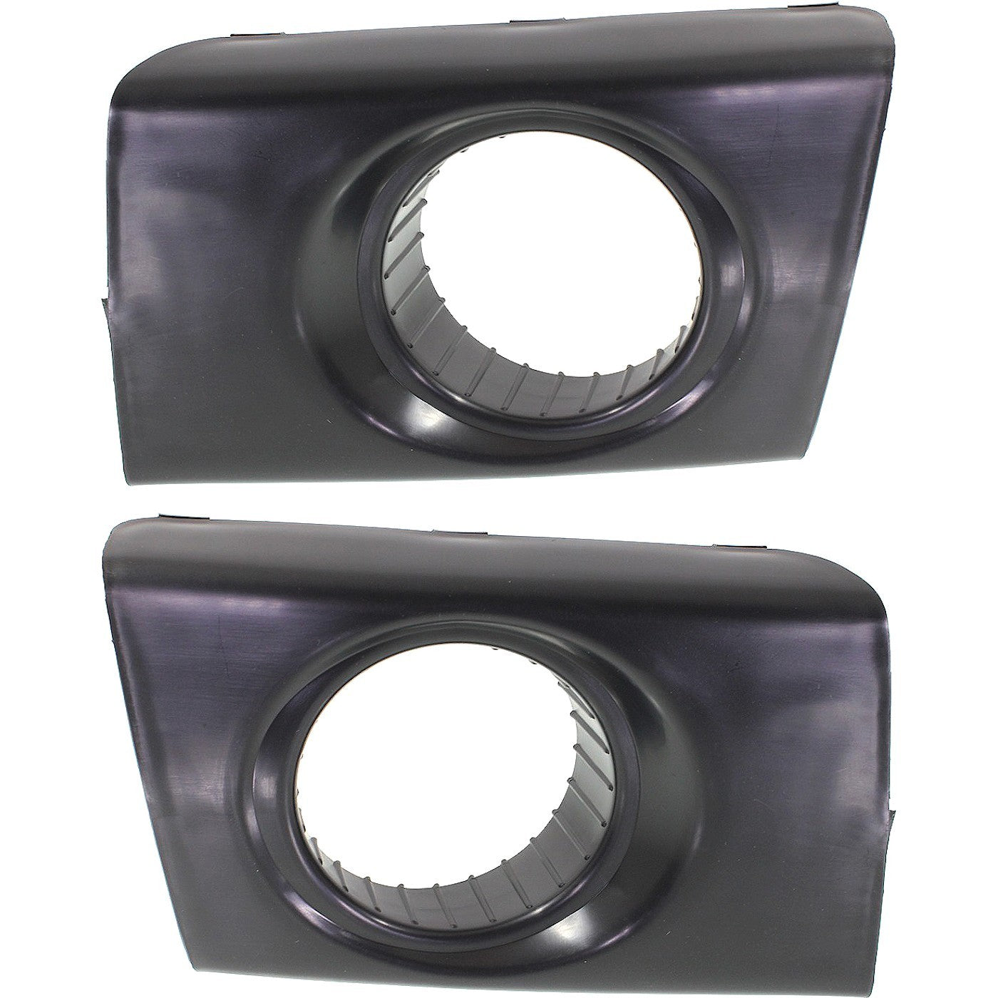 Fog Light Trim Set For 2005-2009 Hyundai Tucson Left & Right Primed Plastic 2Pc