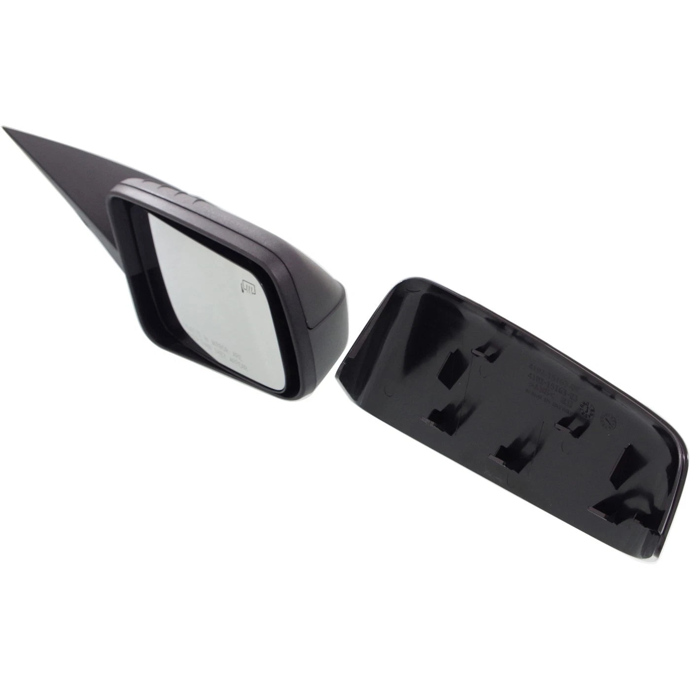 Power Mirror For 2008-2011 Ford Focus Right With 2 Caps Paintable Black Heated