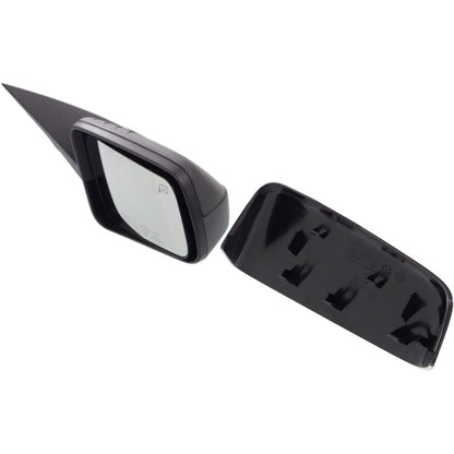 Power Mirror For 2008-2011 Ford Focus Right With 2 Caps Paintable Black Heated
