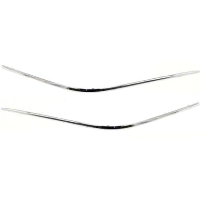 Bumper Trim For 2000-2002 Mercedes Benz E320 E430 E55 AMG Front RH and LH Set