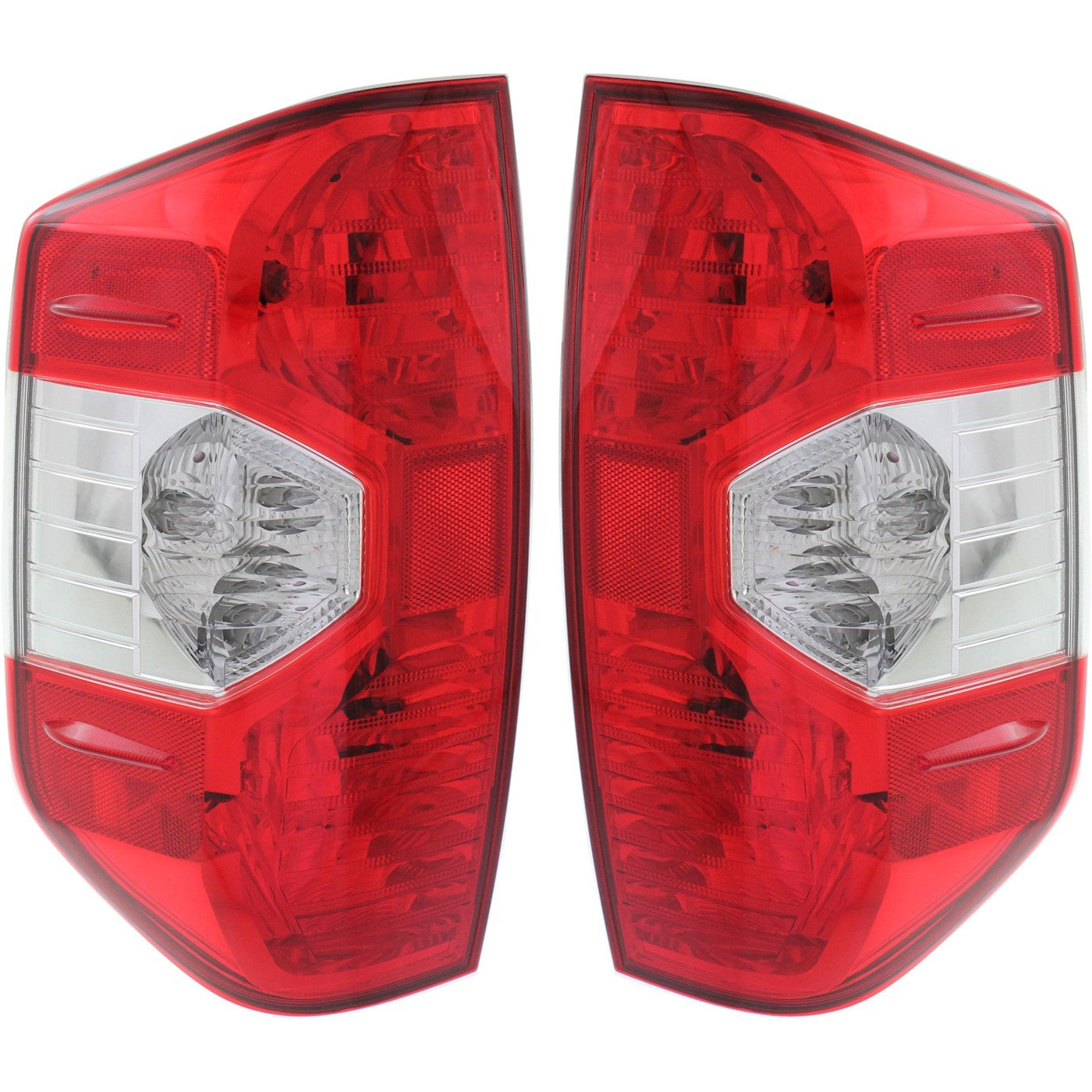 2Pc Tail Light Set For 2014-2021 Toyota Tundra With Bulbs Left & Right Tail Lamp