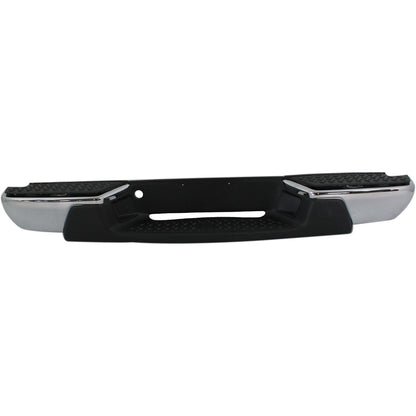 Step Bumper For Chevrolet Colorado 2008-2012 Rear Chrome Full Assembly