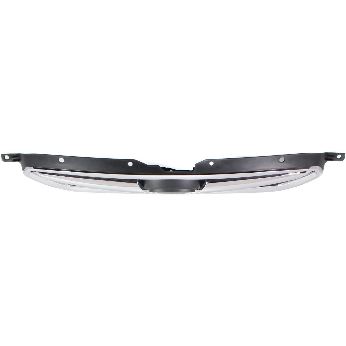 Grille For 2010-2012 Subaru Legacy Chrome Shell w/ Black Insert Plastic