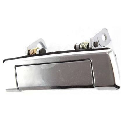 Exterior Door Handle For 87-93 Mazda B2600 B2200 Set of 2 Front Chrome Plastic