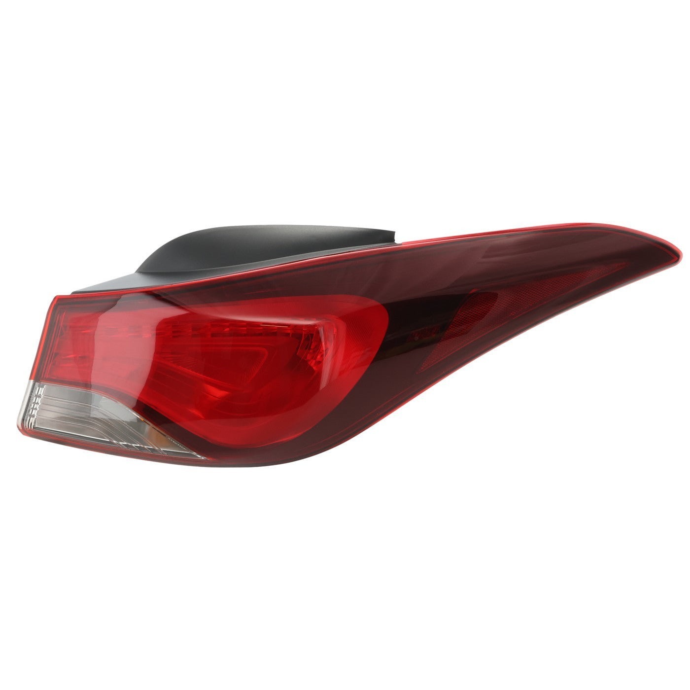 Right Outer Tail Light For Korea Built Hyundai Elantra 2014-2016 Halogen w/ Bulb