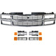 Grille and Headlight Kit For 1994-1996 Chevrolet C1500 Suburban K1500 Suburban
