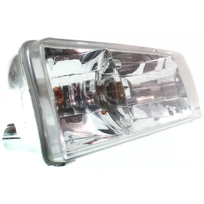 Headlight Set For 95-97 Lincoln Town Car Halogen With Bulbs FO2502141 FO2503141