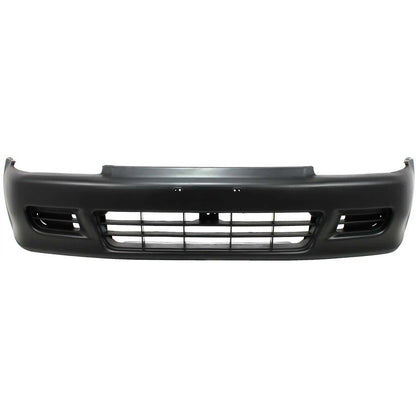 Front & Rear Bumper Cover Set For 1992-1995 Honda Civic Hatchback Primed Plastic