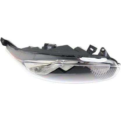 Driver and Passenger Headlights For Ford Fiesta 2014-2019 Halogen w/ Bulb/s CAPA