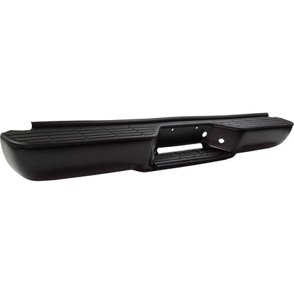 Step Bumper For Chevrolet C1500 1988-1999 Rear C/K Fleetside Black