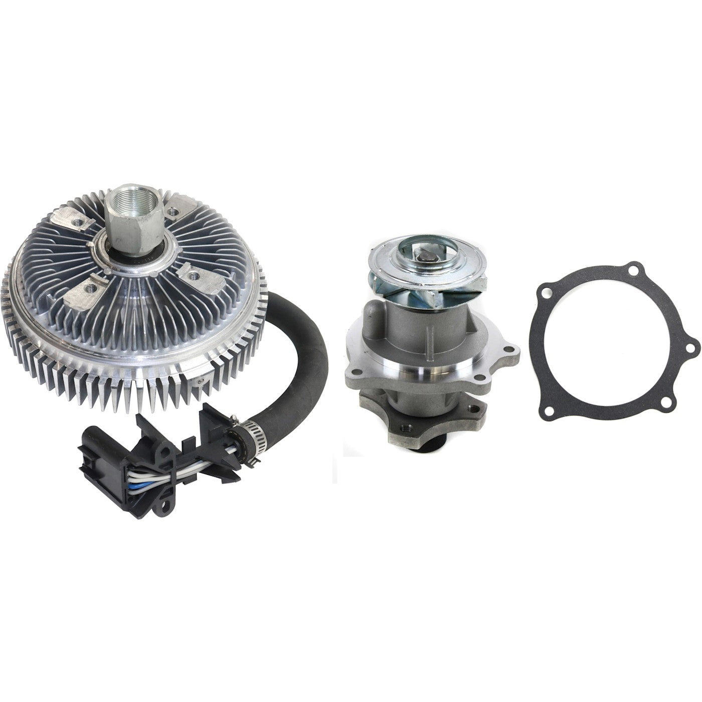 Water Pump Kit For 2002-2009 Chevrolet Trailblazer 2004-2007 Buick Rainier 2Pc