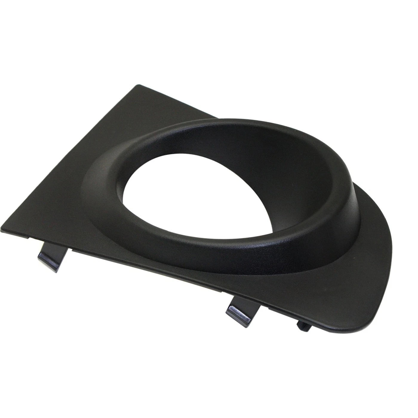 Fog Light Trim Set For 2007-2012 Nissan Sentra Left & Right Textured Black 2Pc
