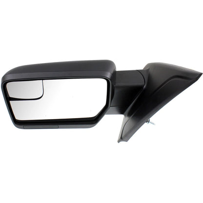 Power Mirror For 2011-2014 Ford F-150 with Reflector Driver Side Paintable