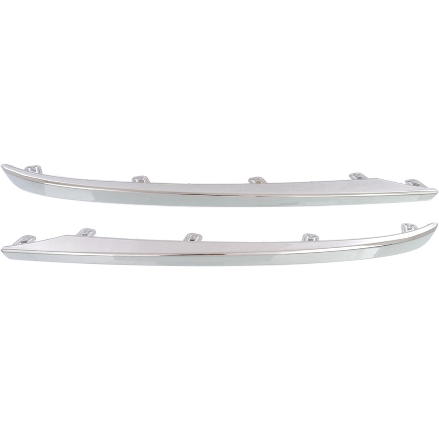 Bumper Trim For 2015 Acura TLX Set of 2 Front Left & Right Side