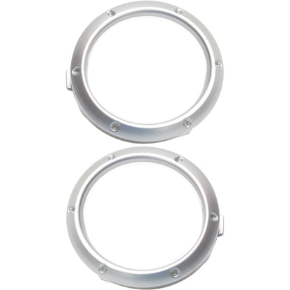 New Set of 2 Pack Fog Light Trims Driving Lamp Driver or Passenger Side LH RH