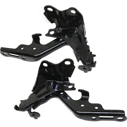 New Set of 2 Hood Hinges Driver & Passenger Side LH RH LX1236127 LX1236126 Pair