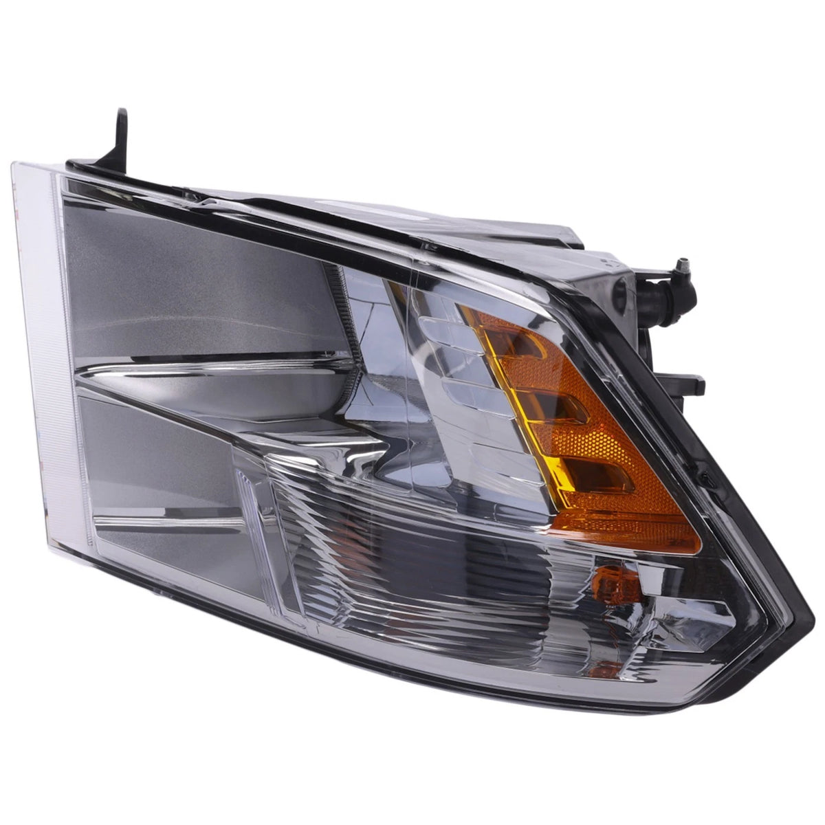 Headlight For 13-18 Ram 1500 2500 3500 19-24 1500 Classic Left Hand Chrome CAPA