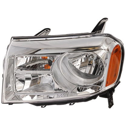 Driver and Passenger Side Headlights For Honda Pilot 2012-2015 Halogen w/ Bulb/s