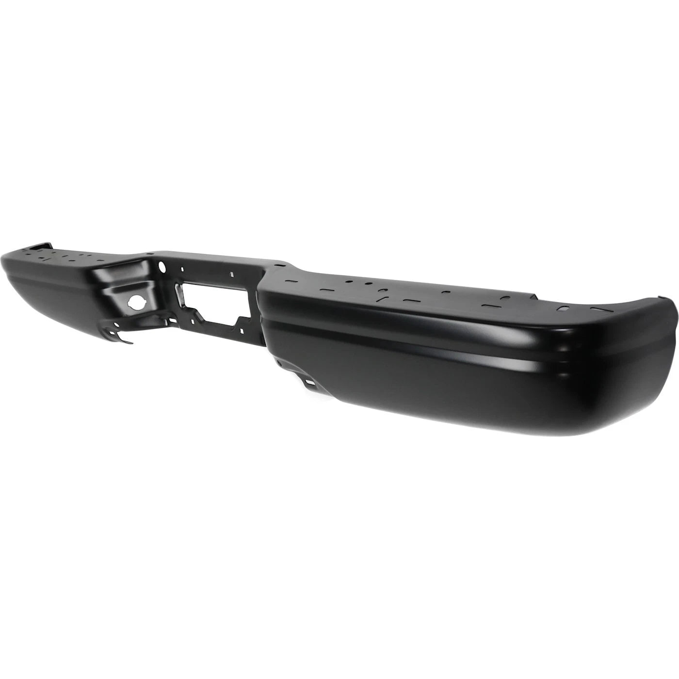 Step Bumper For Ford F-150 97-03 Rear Styleside Step Type Black - Paint to Match