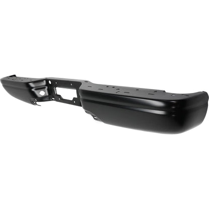Step Bumper For Ford F-150 97-03 Rear Styleside Step Type Black - Paint to Match