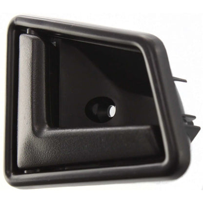 Interior Door Handle For 91-98 Suzuki Sidekick Set of 2 Front Black Plastic