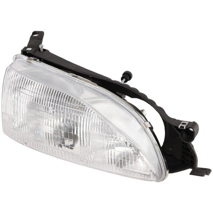 Halogen Headlight Set For 1995-1996 Toyota Camry Left & Right w/ Bulbs Pair
