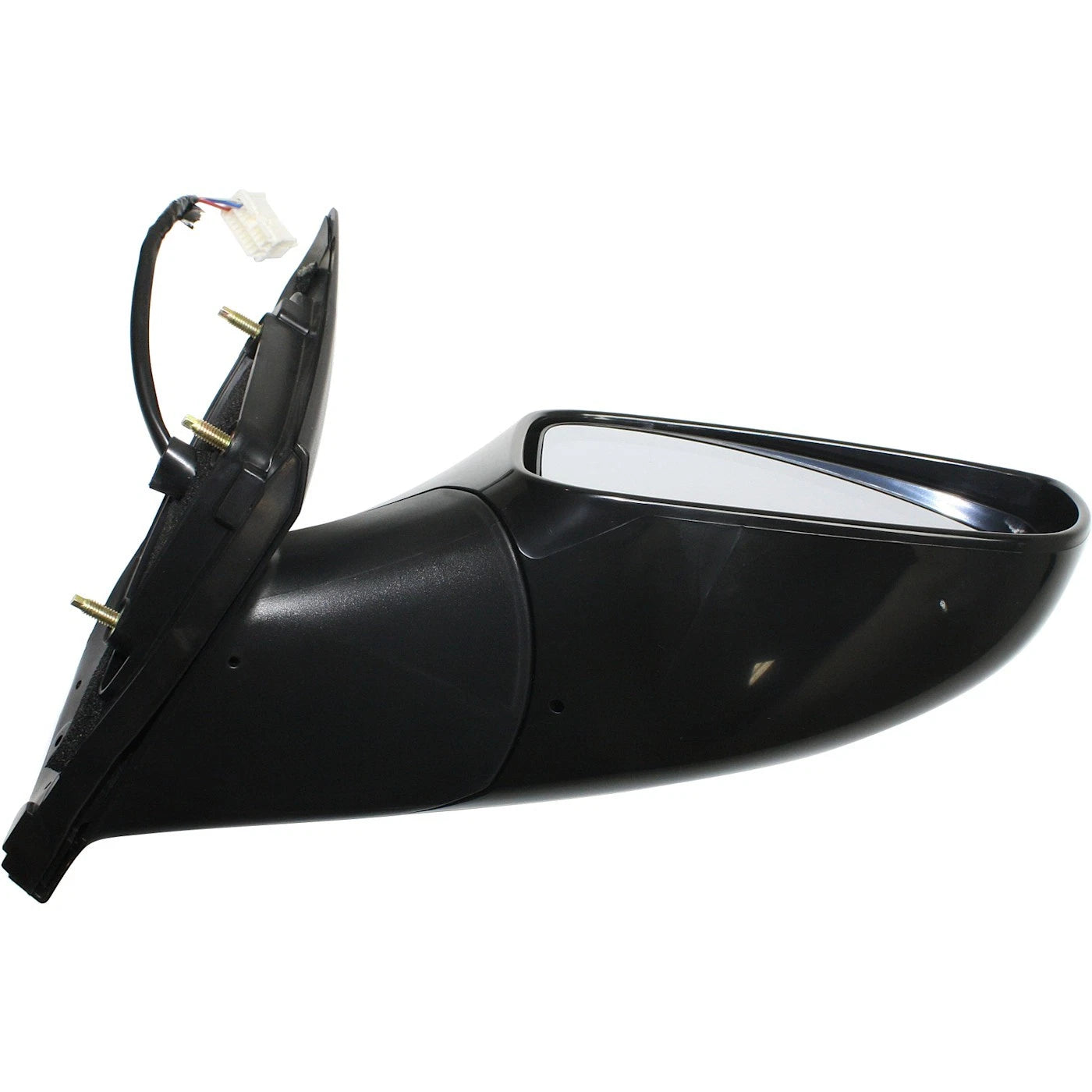 Mirror For 2011-2014 Hyundai Sonata Passenger Side Paintable Manual Folding