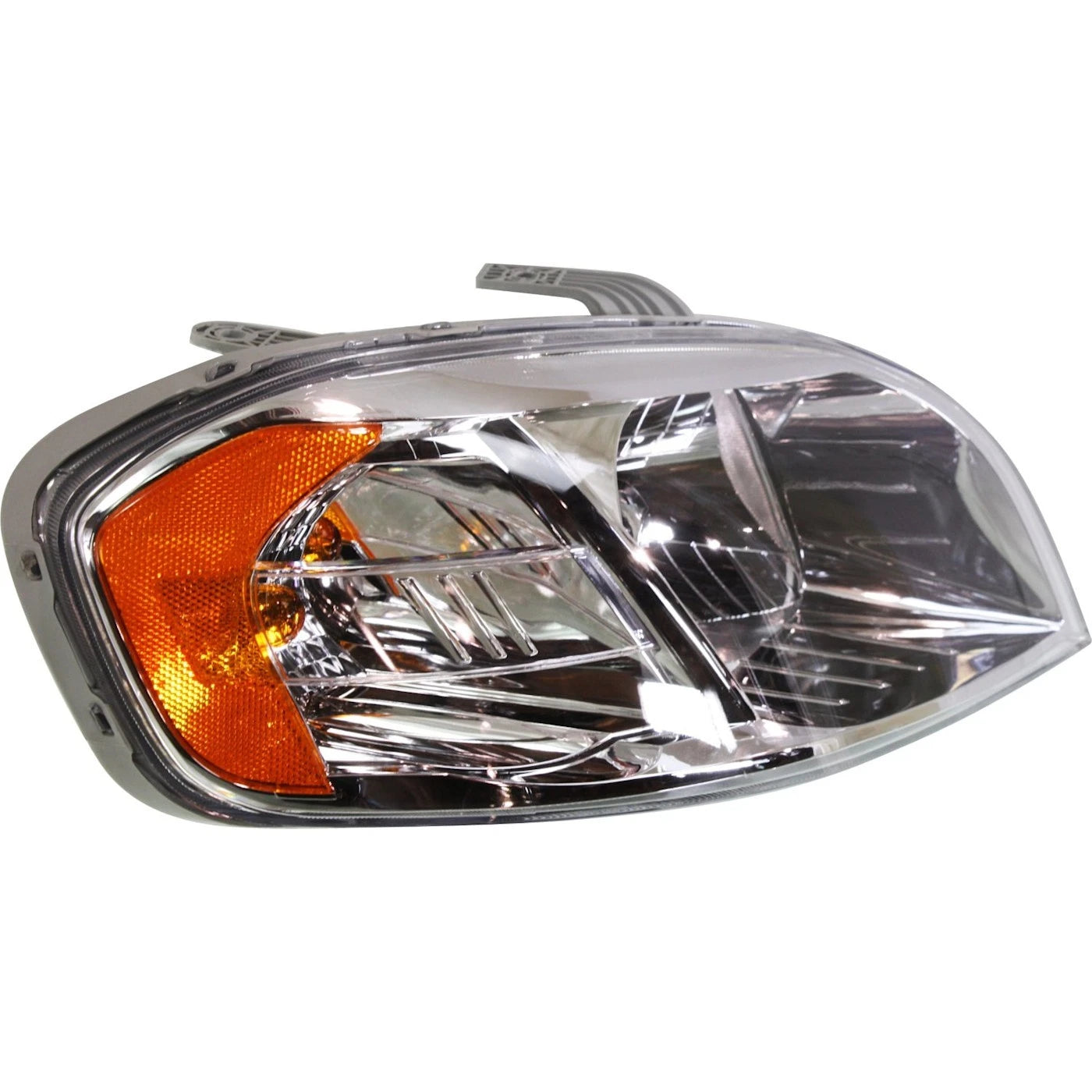 Headlights Headlamps Left and Right Pair Set For Chevy Aveo Brand Sedan