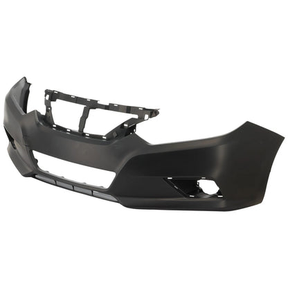 Front Bumper Cover For 2016-18 Nissan Altima Primed Plastic NI1000311 620229HS0H