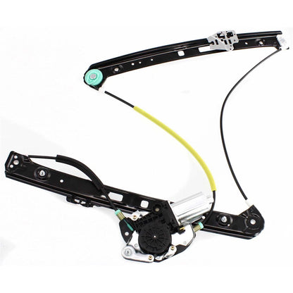 Power Window Regulator Set For 2001-2005 BMW 325i 330xi 320i Front with Motor