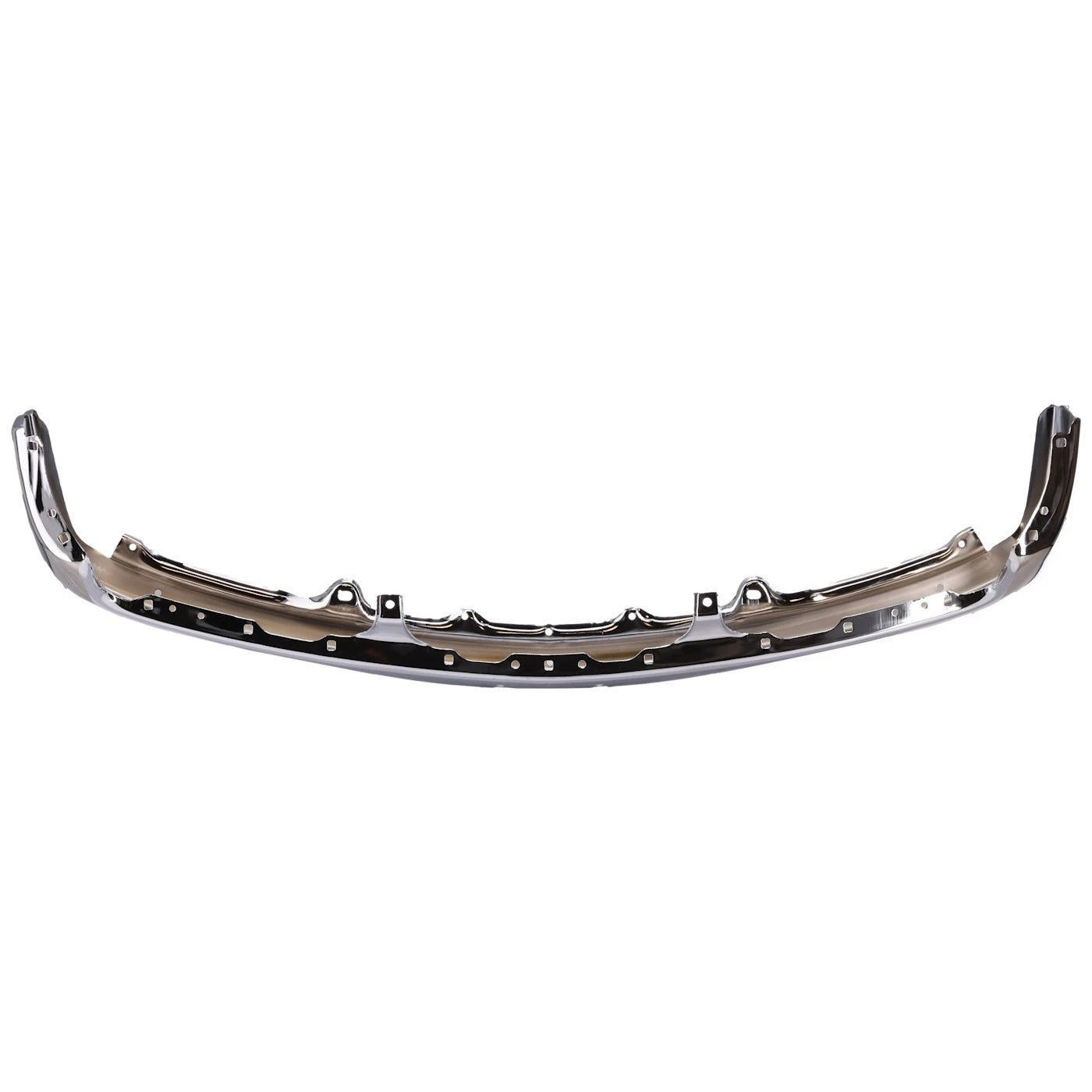 1-Piece Front Bumper For Chevrolet Silverado 1500 1999-2002 w/ Brackets Chrome