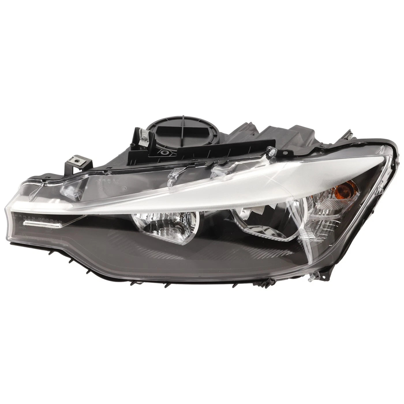 Driver and Passenger Side Headlight For BMW 328i 2012-2015 Halogen with Bulb(s)