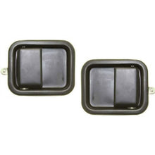 Metal Door Handles Outside Exterior Front LH & RH Pair Set for Jeep Wrangler