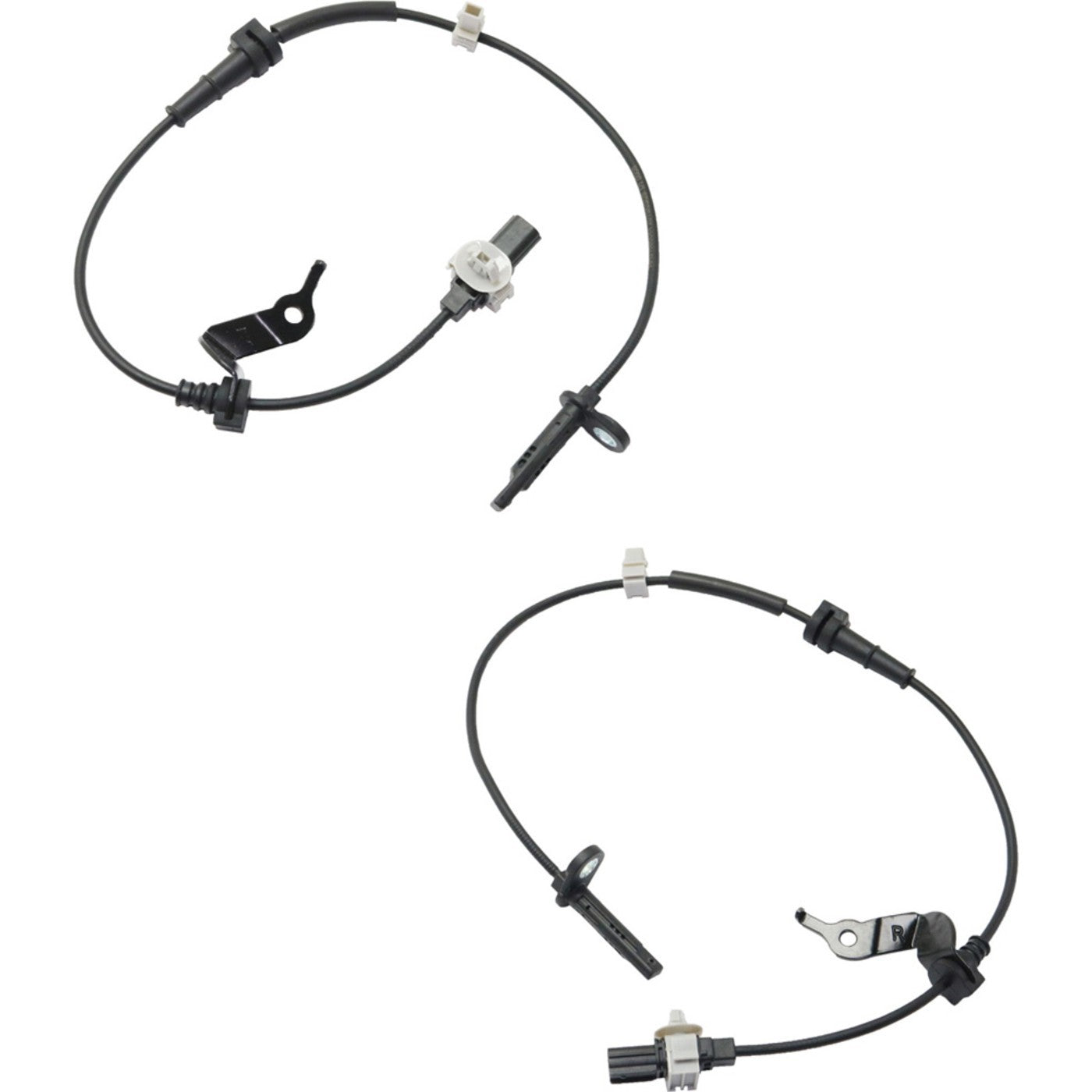 Front ABS Speed Sensor Set For 2013-2017 Honda Accord Wheel Mounted with Harness