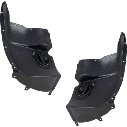 Set of 2 Fender Liner For Chevrolet Corvette 2005-2013 Front LH & RH Inner Base