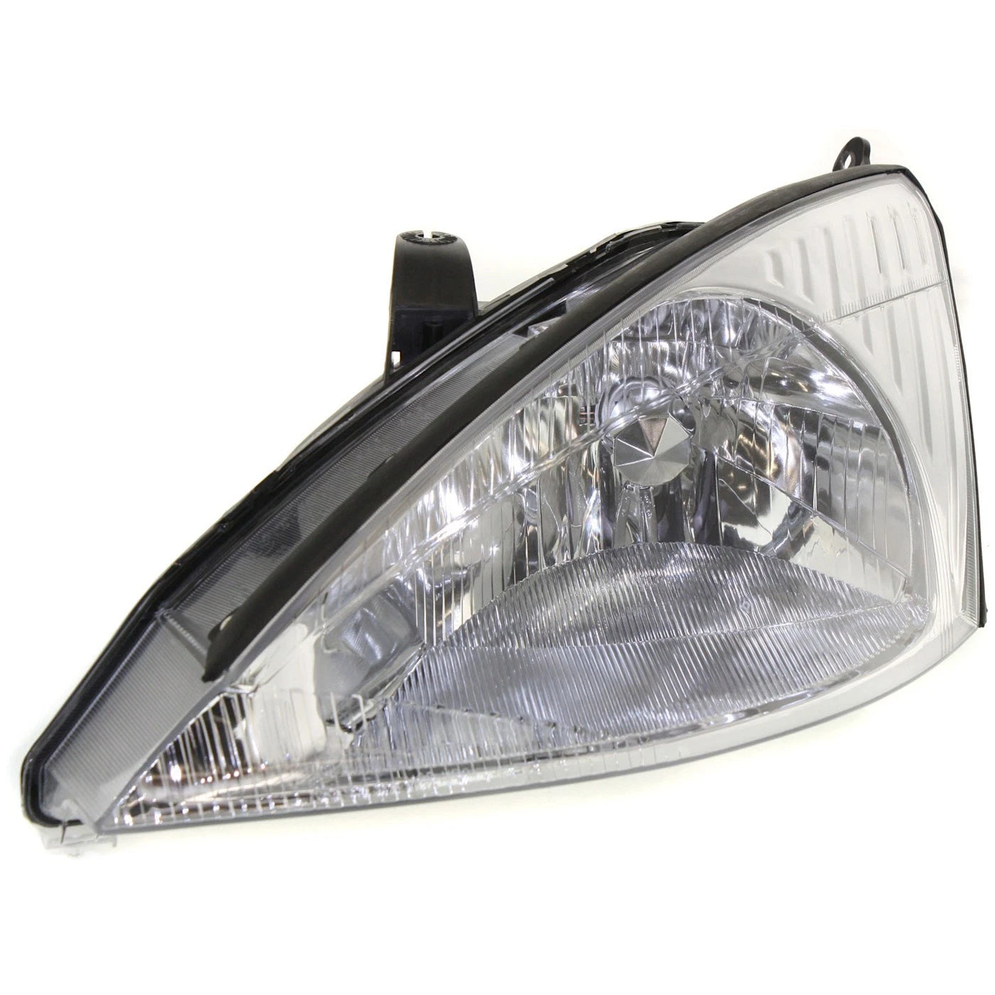 Driver and Passenger Side Headlights For Ford Focus 2000-2002 Halogen w/ Bulb/s