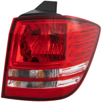 Tail Light For 2009-2018 Dodge Journey Right Outer Halogen With Bulb CAPA