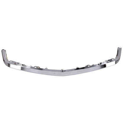 1-Piece Front Bumper For Chevrolet C1500 1988-99 C/K Gas w/ Impact Strip Bright